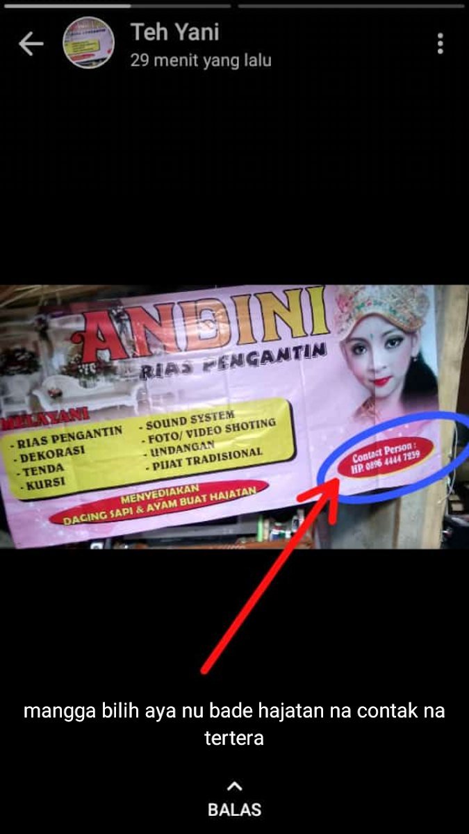 Andini Rias Pengantin