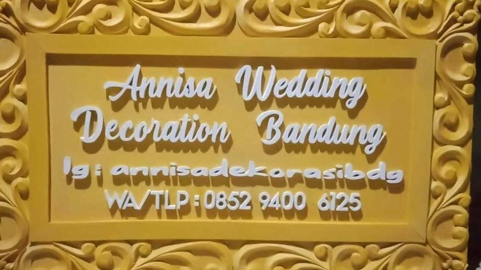 Annisa Wedding & Dekorasi Bandung