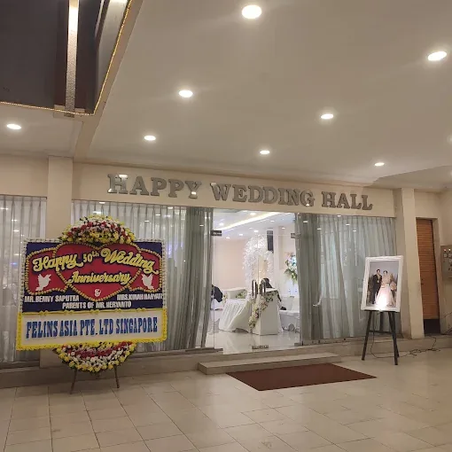 Logo Happy Wedding Hall